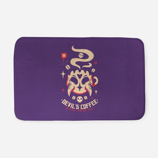 Devil's Coffee-None-Memory Foam-Bath Mat-Alundrart