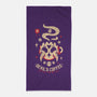 Devil's Coffee-None-Beach-Towel-Alundrart