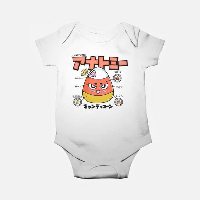 Anatomy Of A Candy Corn-Baby-Basic-Onesie-Bear Noise