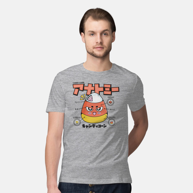 Anatomy Of A Candy Corn-Mens-Premium-Tee-Bear Noise