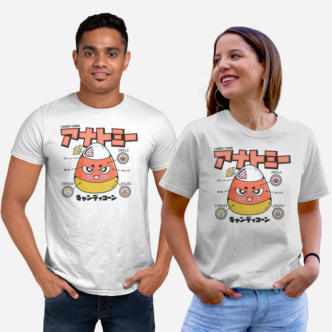 Anatomy Of A Candy Corn-Unisex-Basic-Tee-Bear Noise