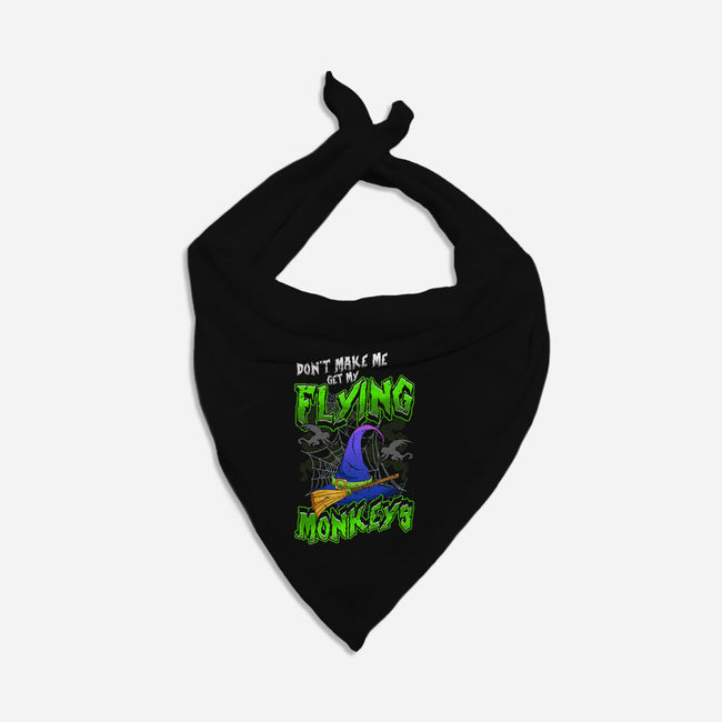 My Flying Monkeys-Dog-Bandana-Pet Collar-neverbluetshirts