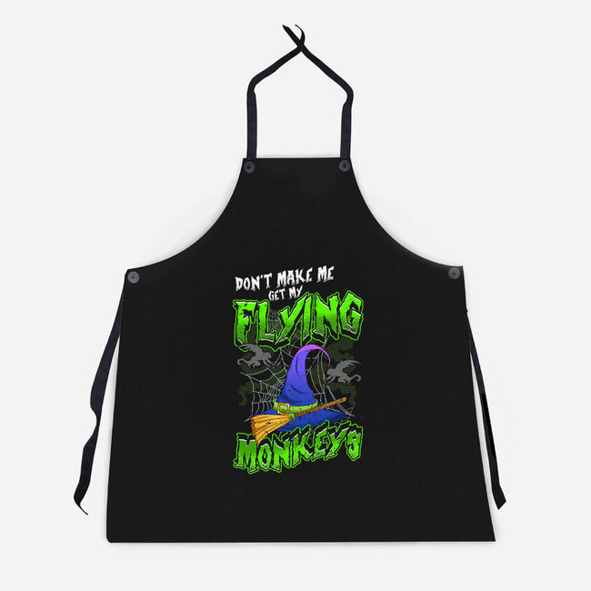 My Flying Monkeys-Unisex-Kitchen-Apron-neverbluetshirts