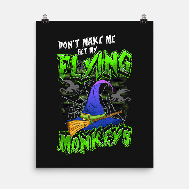 My Flying Monkeys-None-Matte-Poster-neverbluetshirts