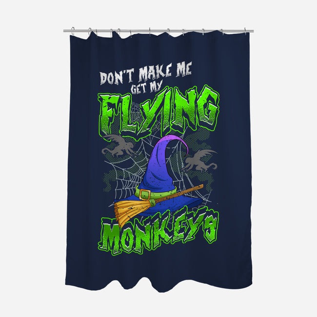 My Flying Monkeys-None-Polyester-Shower Curtain-neverbluetshirts