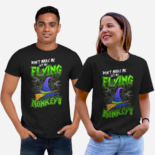 My Flying Monkeys-Unisex-Basic-Tee-neverbluetshirts