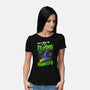 My Flying Monkeys-Womens-Basic-Tee-neverbluetshirts