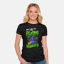 My Flying Monkeys-Womens-Fitted-Tee-neverbluetshirts