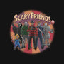 Scary Friends-None-Beach-Towel-tonynichols