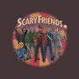 Scary Friends-Unisex-Kitchen-Apron-tonynichols