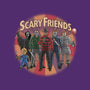 Scary Friends-Womens-Off Shoulder-Tee-tonynichols