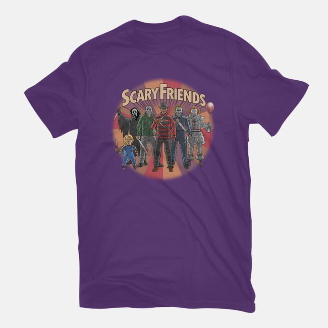 Scary Friends-Youth-Basic-Tee-tonynichols