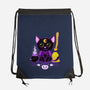 Purr Evil Evil Cat-None-Drawstring-Bag-Nelelelen