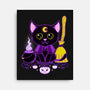 Purr Evil Evil Cat-None-Stretched-Canvas-Nelelelen