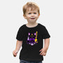 Purr Evil Evil Cat-Baby-Basic-Tee-Nelelelen