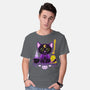 Purr Evil Evil Cat-Mens-Basic-Tee-Nelelelen