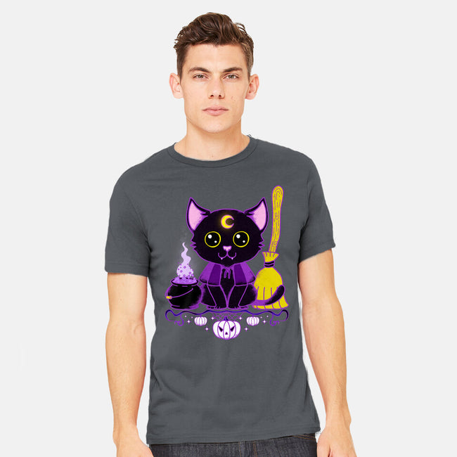 Purr Evil Evil Cat-Mens-Heavyweight-Tee-Nelelelen