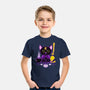 Purr Evil Evil Cat-Youth-Basic-Tee-Nelelelen