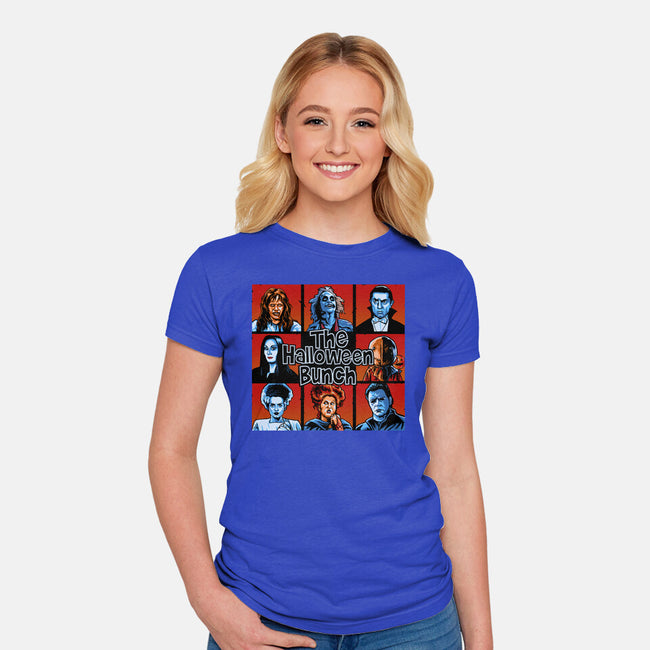 The Halloween Bunch-Womens-Fitted-Tee-daobiwan