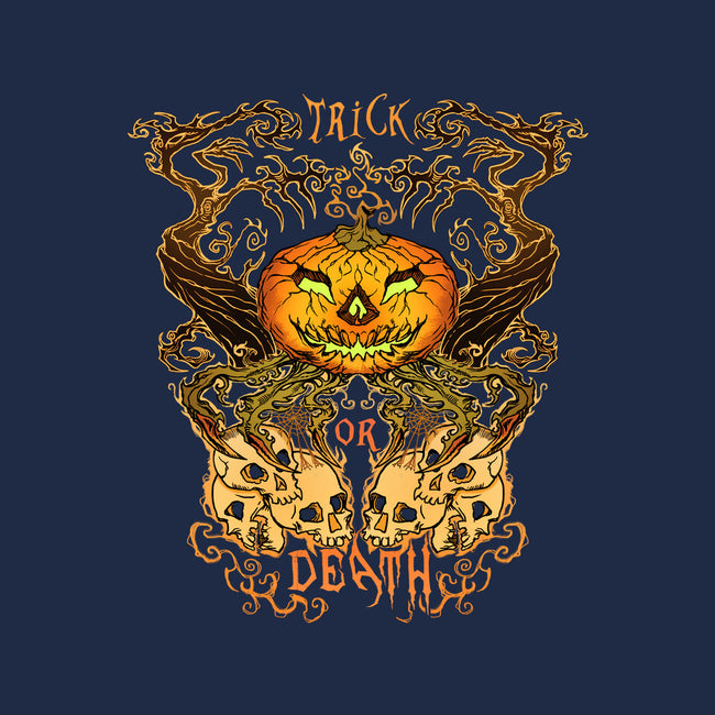 Trick Or Death-Womens-Fitted-Tee-Damyanoman