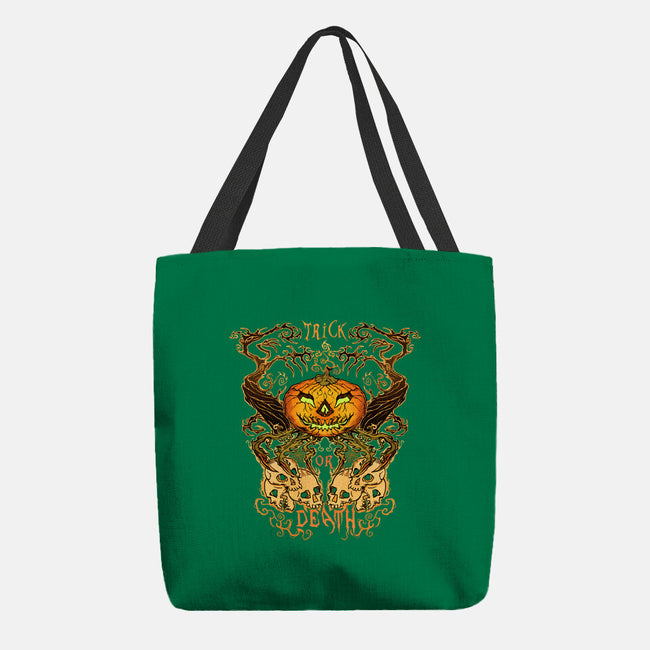 Trick Or Death-None-Basic Tote-Bag-Damyanoman