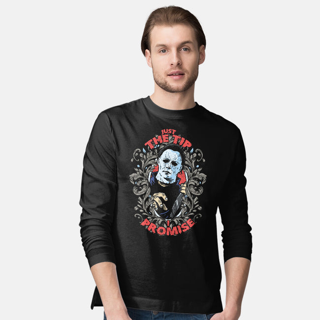 Just The Tip-Mens-Long Sleeved-Tee-turborat14