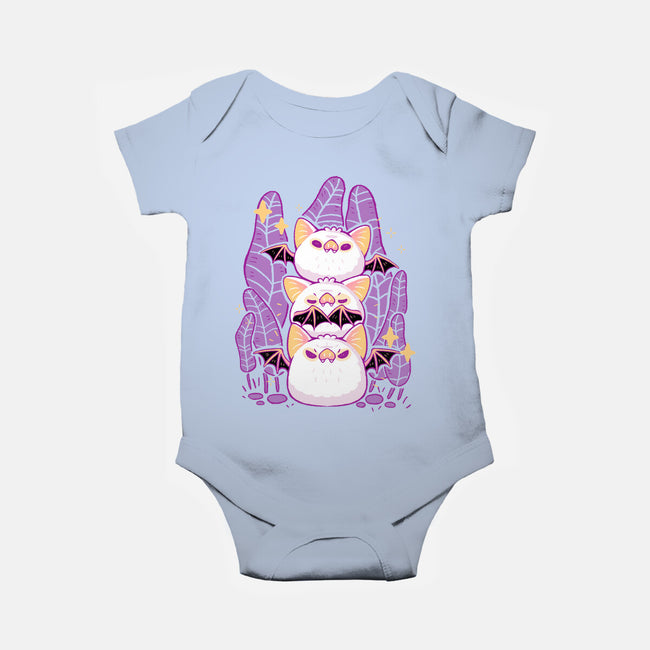 Cute Honduran White Bats-Baby-Basic-Onesie-xMorfina