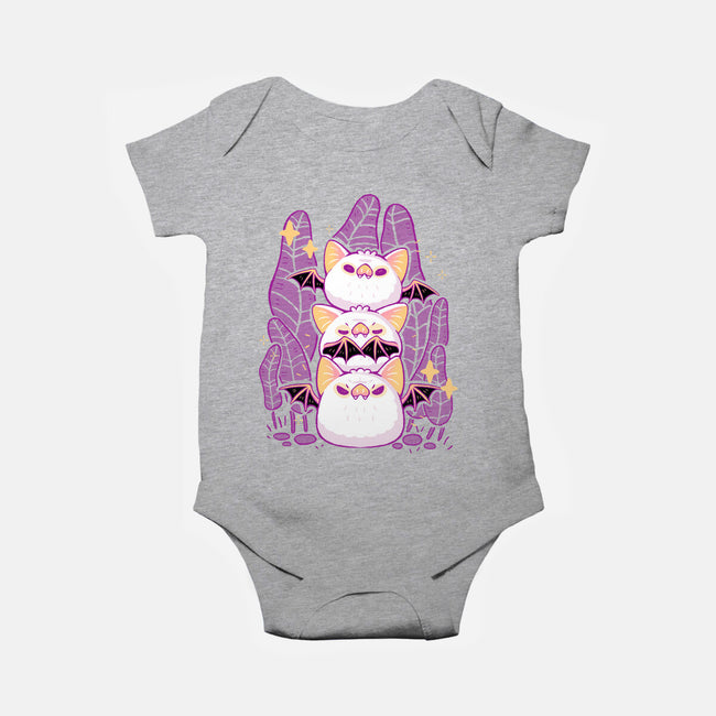 Cute Honduran White Bats-Baby-Basic-Onesie-xMorfina