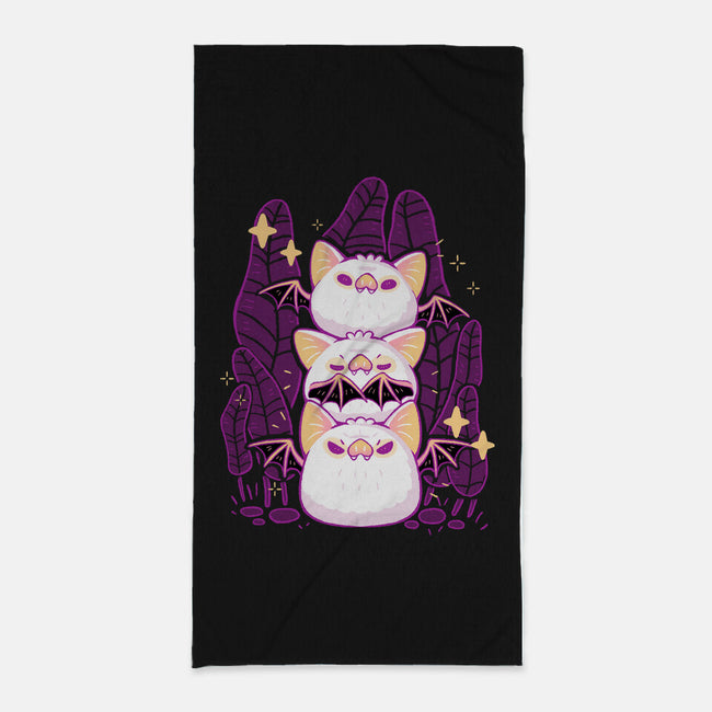 Cute Honduran White Bats-None-Beach-Towel-xMorfina