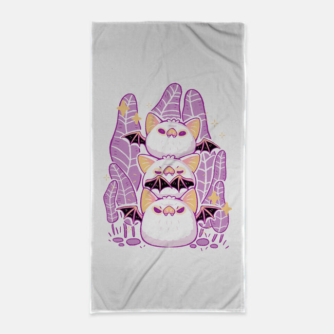 Cute Honduran White Bats-None-Beach-Towel-xMorfina