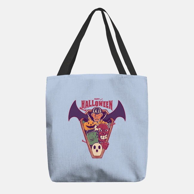 Ghost Party Halloween-None-Basic Tote-Bag-MMNINESTD