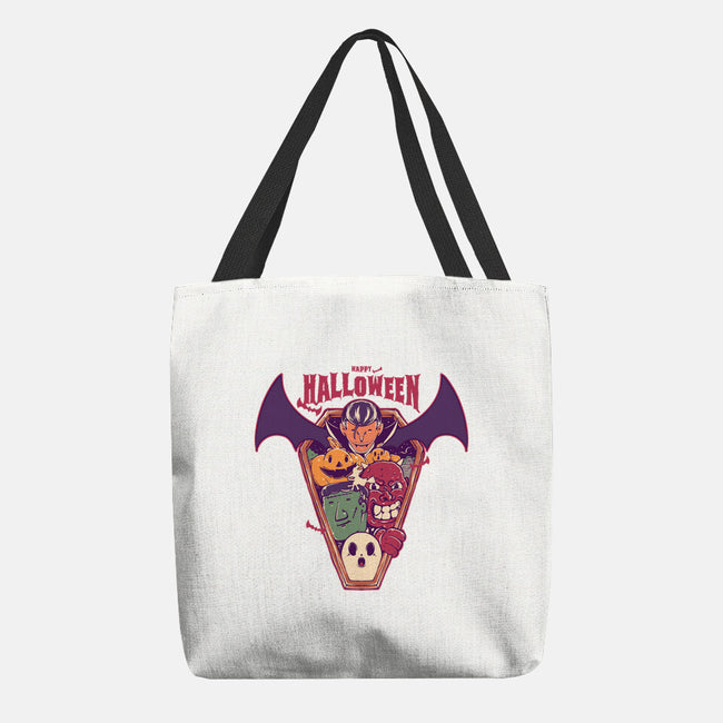 Ghost Party Halloween-None-Basic Tote-Bag-MMNINESTD