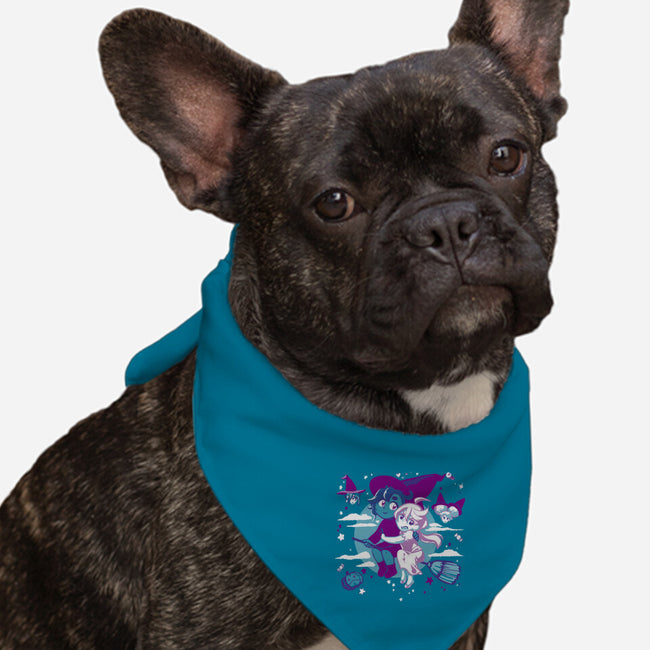 Witch's Bride-Dog-Bandana-Pet Collar-inverts