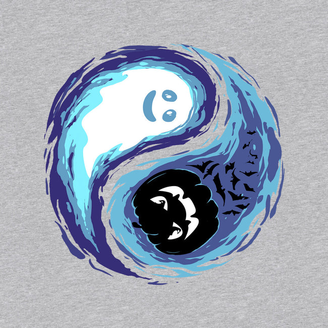 Yin Yang Halloween-Mens-Basic-Tee-IKILO