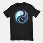 Yin Yang Halloween-Unisex-Basic-Tee-IKILO