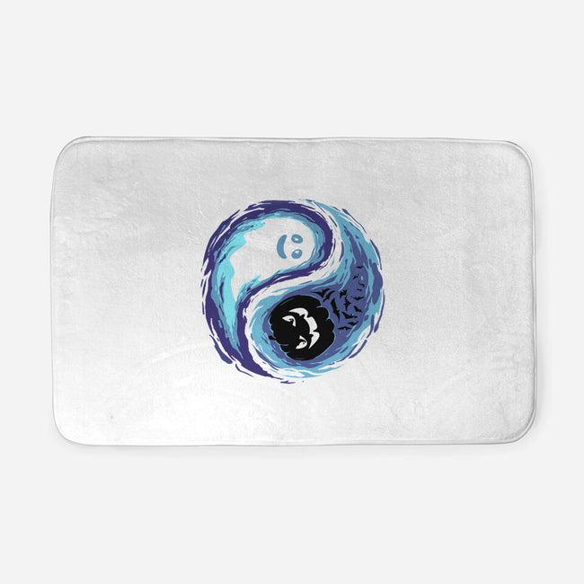 Yin Yang Halloween-None-Memory Foam-Bath Mat-IKILO