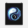 Yin Yang Halloween-None-Matte-Poster-IKILO