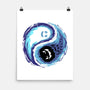 Yin Yang Halloween-None-Matte-Poster-IKILO