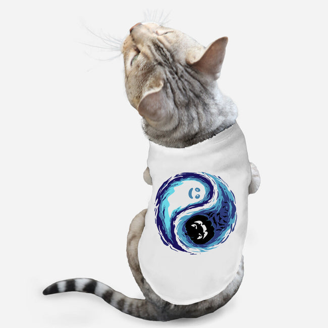 Yin Yang Halloween-Cat-Basic-Pet Tank-IKILO