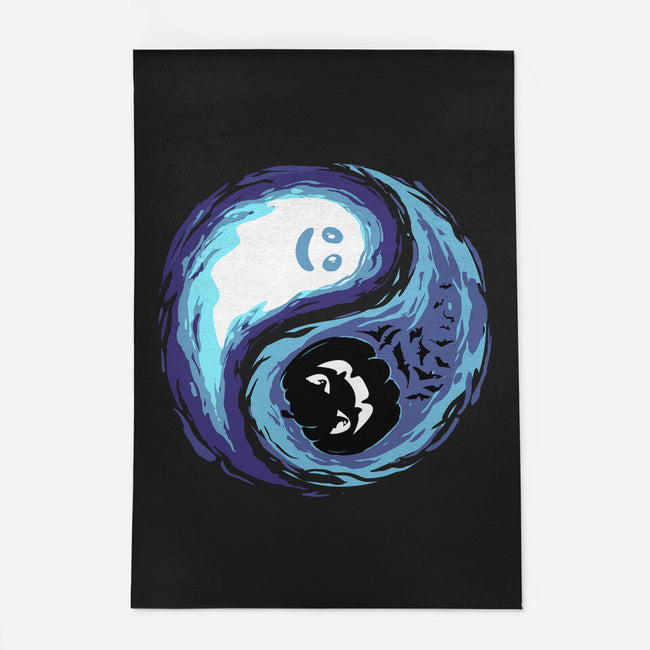 Yin Yang Halloween-None-Indoor-Rug-IKILO