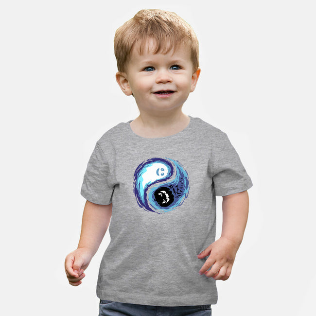 Yin Yang Halloween-Baby-Basic-Tee-IKILO