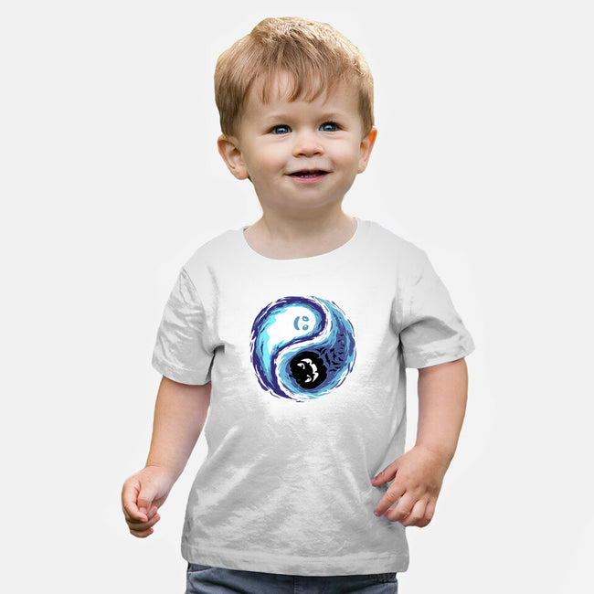 Yin Yang Halloween-Baby-Basic-Tee-IKILO