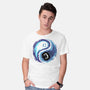 Yin Yang Halloween-Mens-Basic-Tee-IKILO