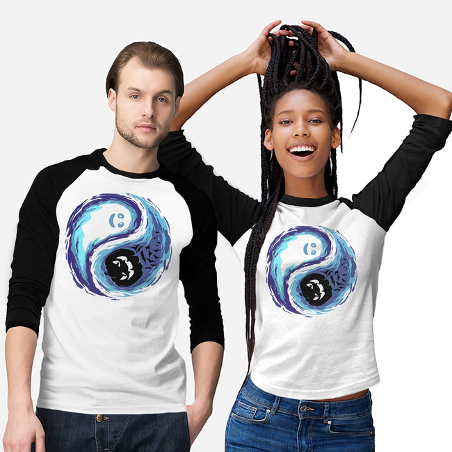 Yin Yang Halloween-Unisex-Baseball-Tee-IKILO