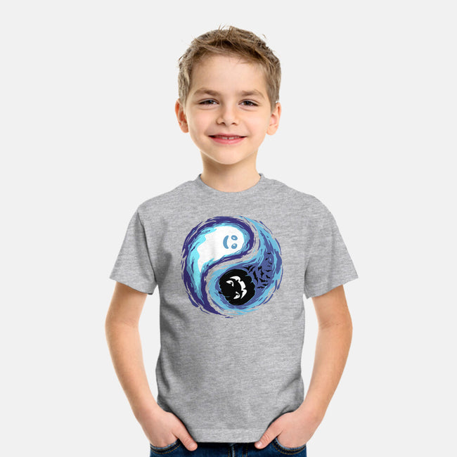 Yin Yang Halloween-Youth-Basic-Tee-IKILO