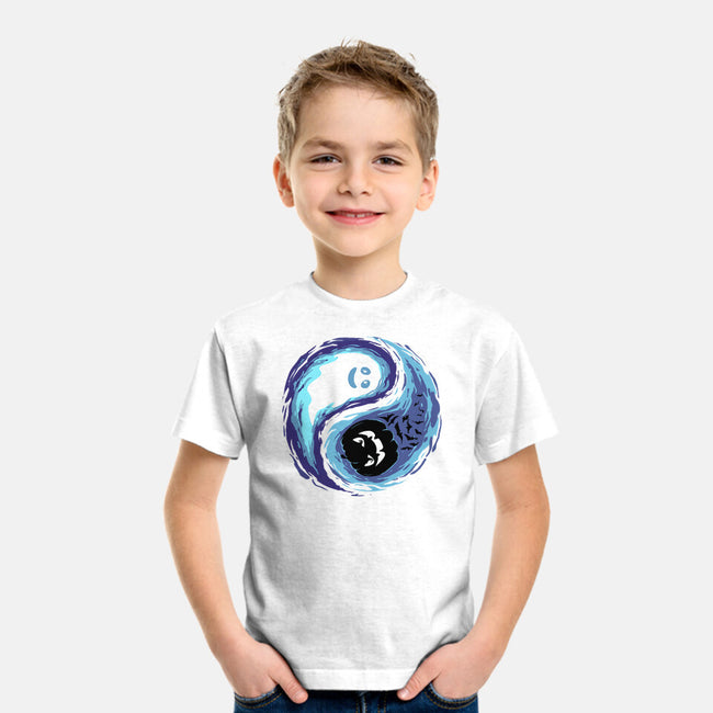 Yin Yang Halloween-Youth-Basic-Tee-IKILO