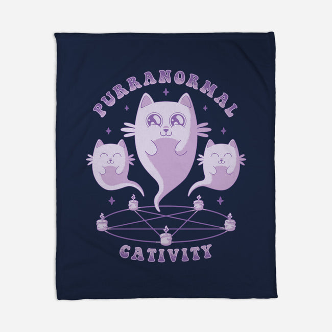 Purranormal Cativity-None-Fleece-Blanket-danielmorris1993