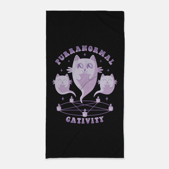 Purranormal Cativity-None-Beach-Towel-danielmorris1993