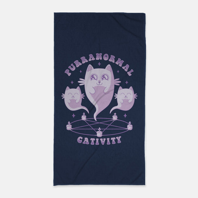 Purranormal Cativity-None-Beach-Towel-danielmorris1993