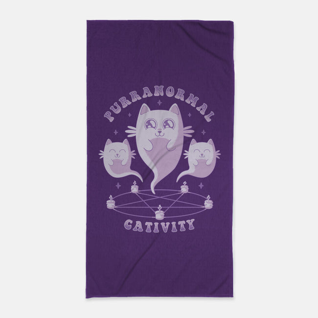 Purranormal Cativity-None-Beach-Towel-danielmorris1993